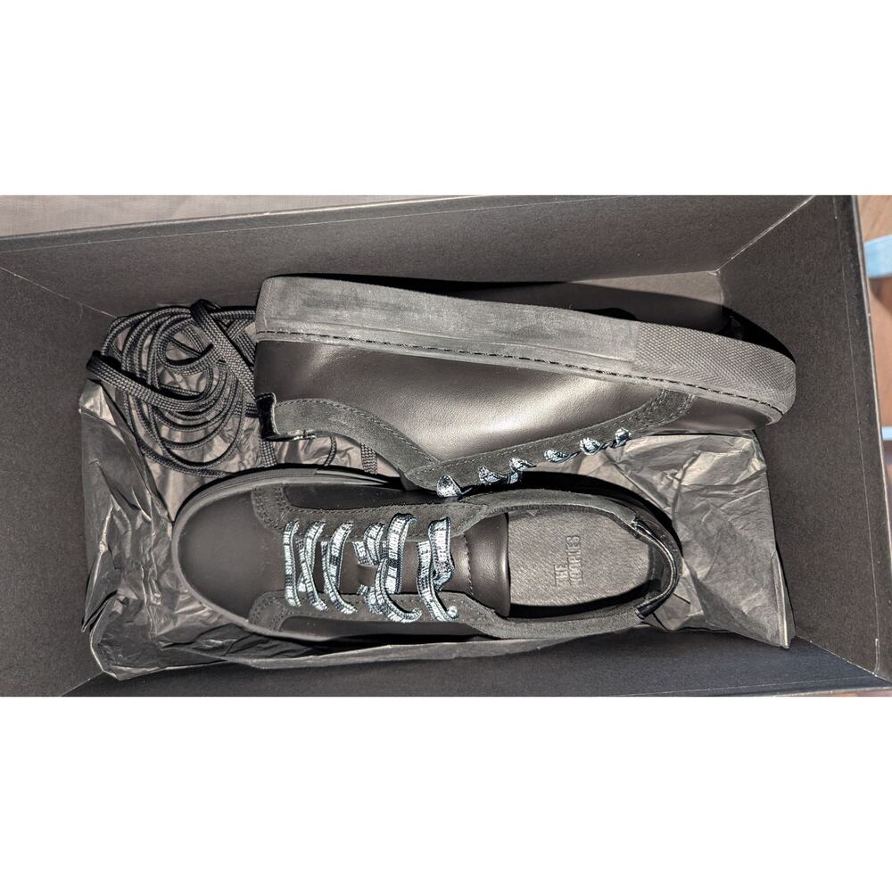 FR 36 / US‎ 6W The Kooples Women's Black Leather Sneakers